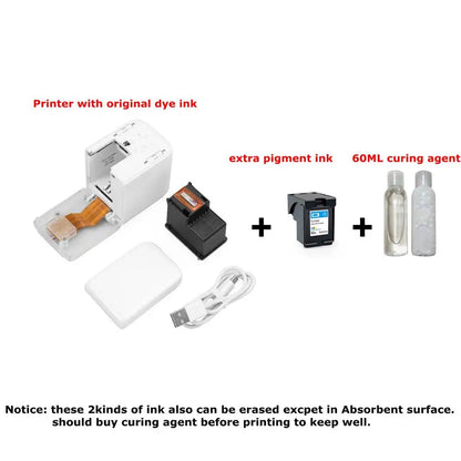 Portable Mobile Color Mini Handheld Printer